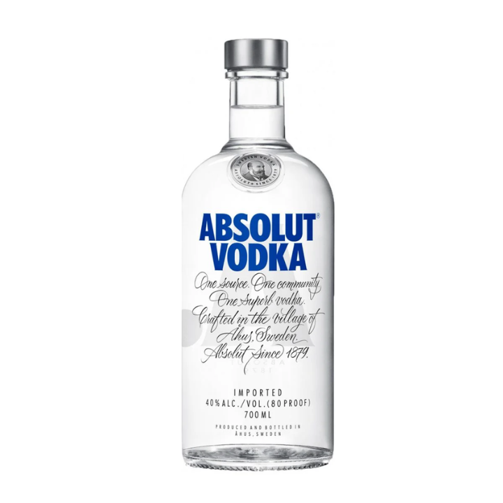 Absolut Vodka White Sweden 750ml