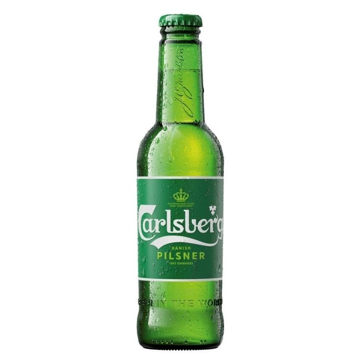 Bia carlsberg Pilsner chai 330ml