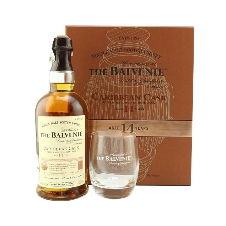Balvenie Caribbean Cask 14YO 700ml Hộp quà