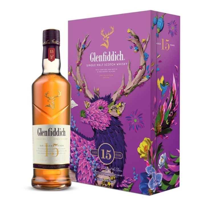 Glenfiddich 15YO 700ml Hộp quà F24