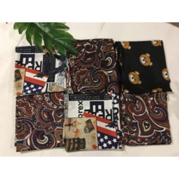 Khăn lụa K222 16*150cm 40% Silk