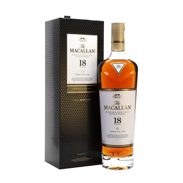 Macallan Sherry Oak 18YO 700ml KM