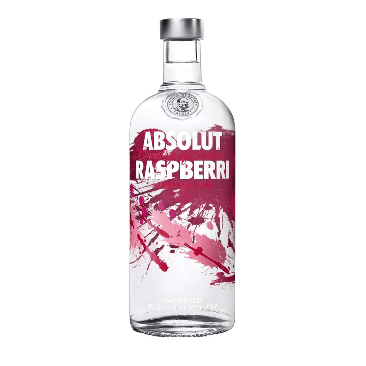 Absolut Vodka Rasberry Sweden 750ml