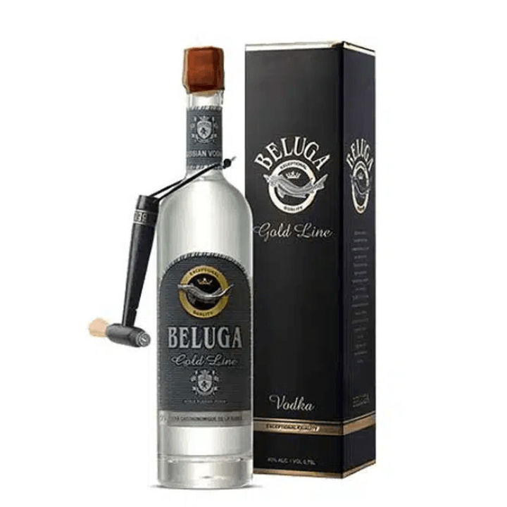 Vodka Beluga Gold Line Russian 700ml Hộp da