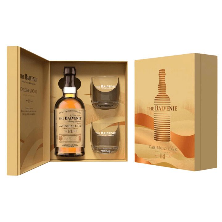 Balvenie Caribbean Cask 14YO 700ml Hộp quà F25