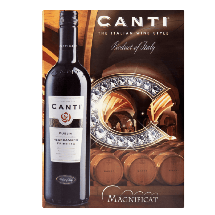 Canti Dual Negroamaro Primitivo Italy 3000ml