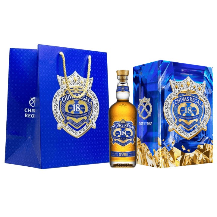 Chivas 18YO Gold 700ml Hộp quà F25