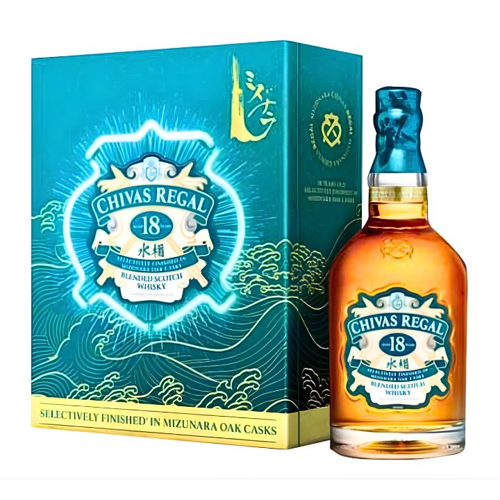 Chivas 18YO Mizunara 700ml Hộp quà F26