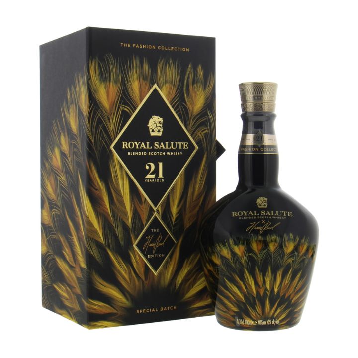 Royal Salute 21YO Harris Gold (màu vàng) 700ml