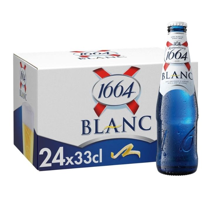 Bia 1664 Blanc chai 330ml - Két