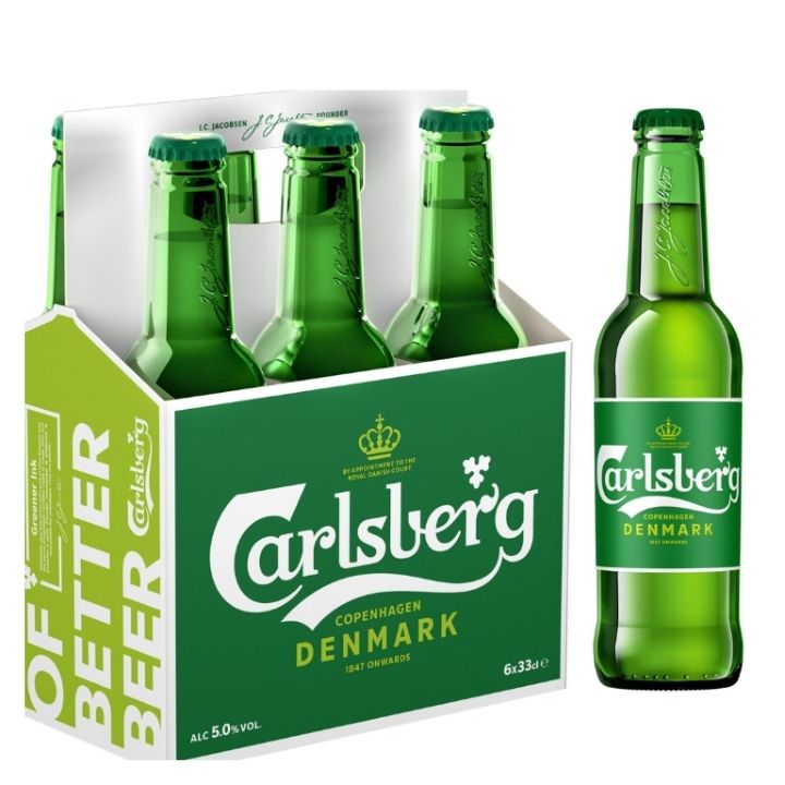 Bia carlsberg Pilsner 330ml - Két