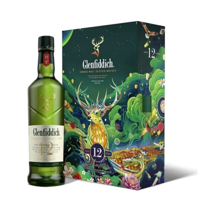 Glenfiddich 12YO 700ml Hộp quà