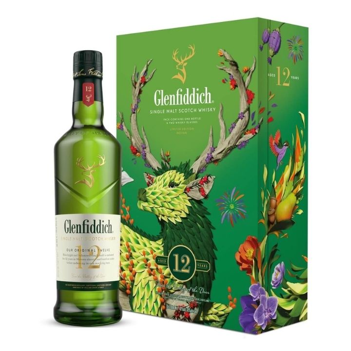 Glenfiddich 12YO 700ml Hộp quà F24