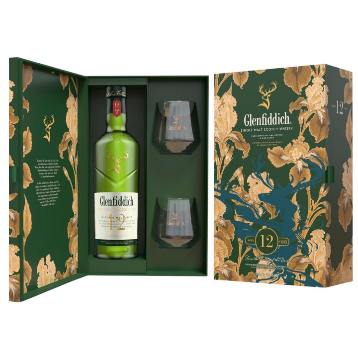 Glenfiddich 12YO 700ml Hộp quà F26