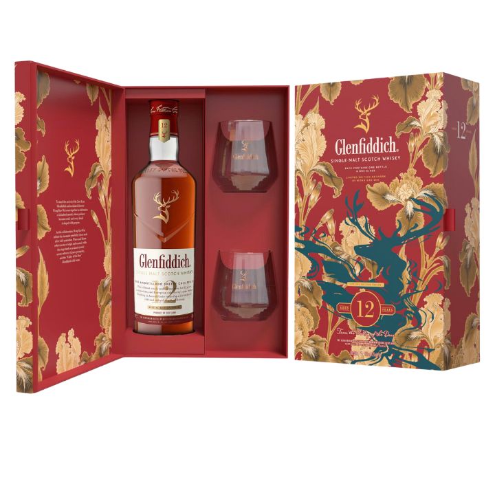 Glenfiddich 12YO Sherry Cask Hộp quà F26