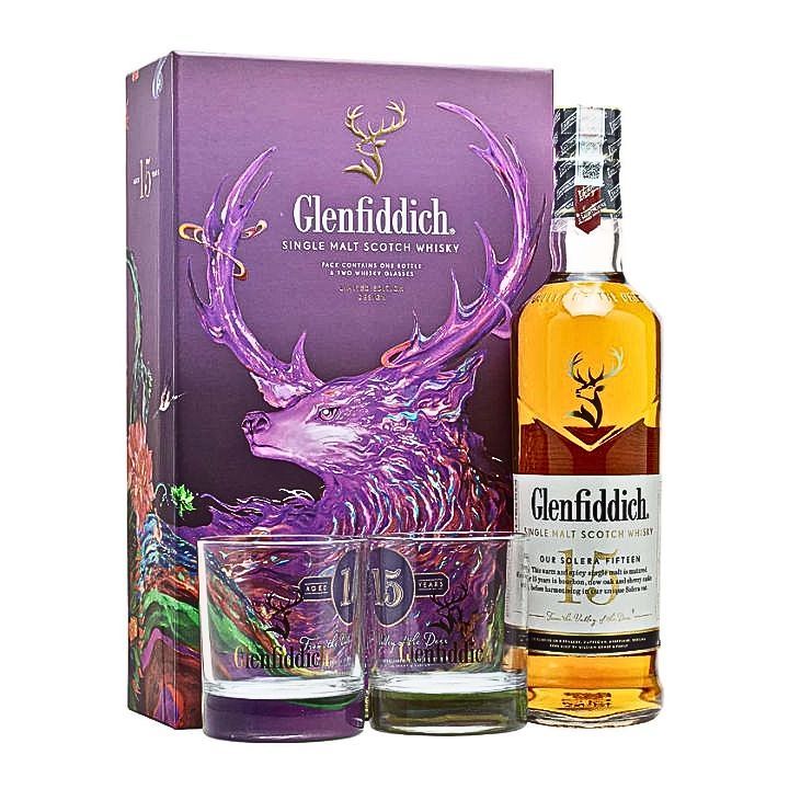 Glenfiddich 15YO 700ml Hộp quà F25