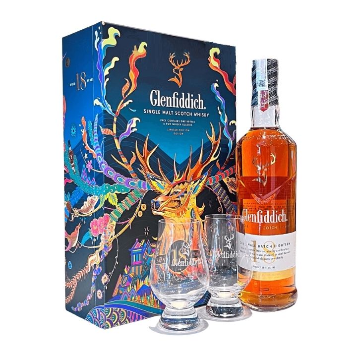 Glenfiddich 18YO 700ml Hộp quà
