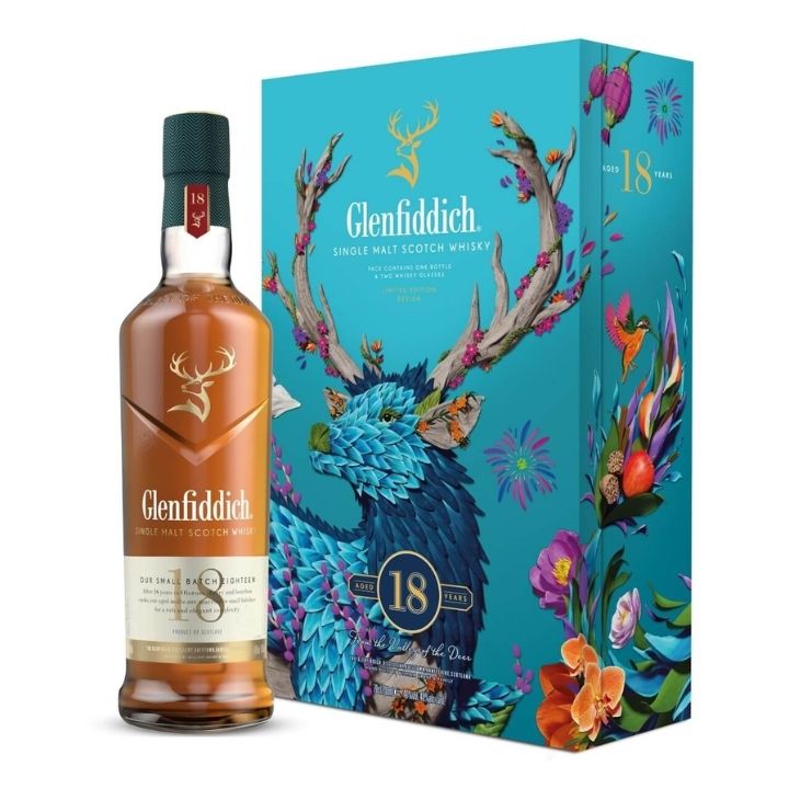 Glenfiddich 18YO 700ml Hộp quà F24