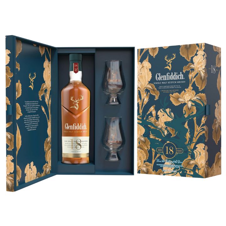 Glenfiddich 18YO 700ml Hộp quà F26