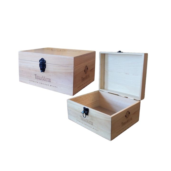 Hộp gỗ Terramater 6 chai F22