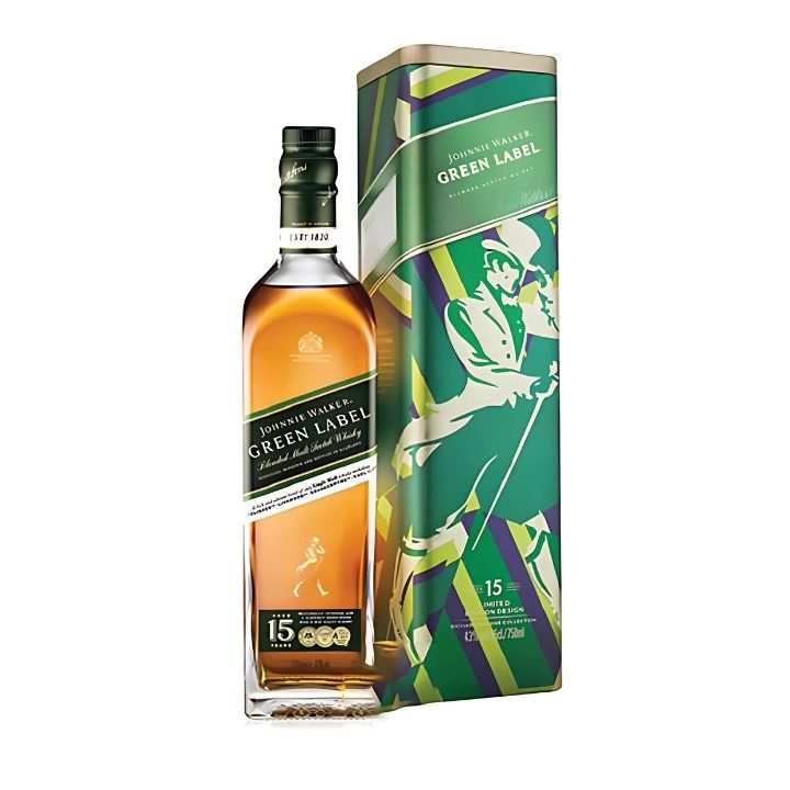 Johnnie Walker  Green Label 750ml Hộp thiếc