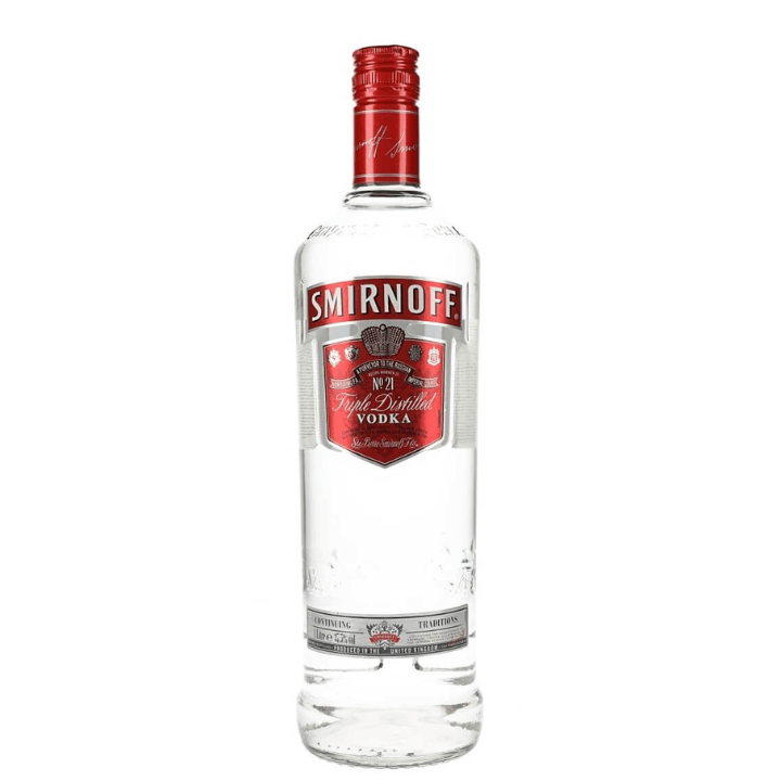 Vodka Smirnoff  Red Russian 1000ml 37.5